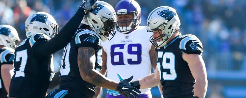 Luke Kuechly recalls favorite memory of playing with Julius Peppers