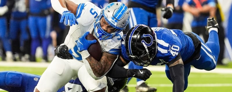 David Montgomery injury: Lions RB exits game, goes to locker room vs. Colts