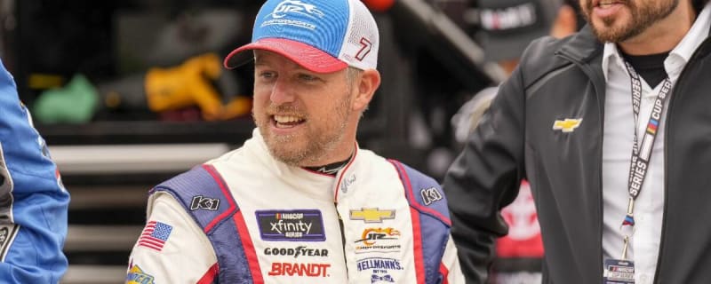Dale Earnhardt Jr., Kelley Earnhardt Miller react to Justin Allgaier locking JRM into Daytona 500 on speed