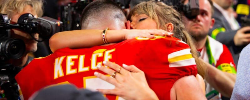 Travis Kelce opens up on relationship with Taylor Swift: ‘We’re just two people that are in love’