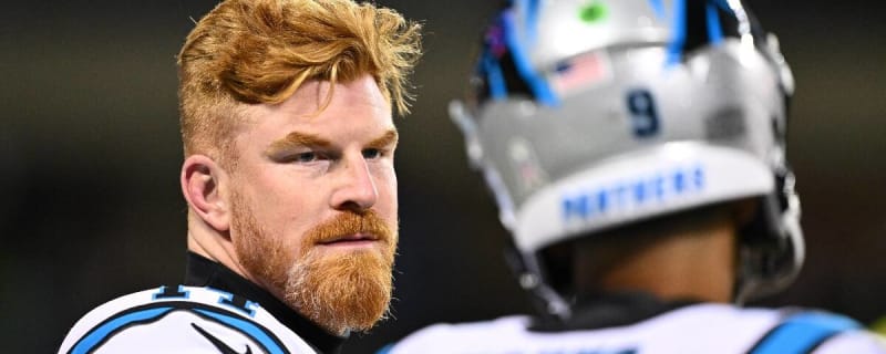 Panthers QB Andy Dalton trips, sacks himself in NFL preseason game vs. Browns