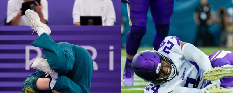 Olympic breakdancer Raygun reacts to Vikings safety Camryn Bynum’s tribute celebration