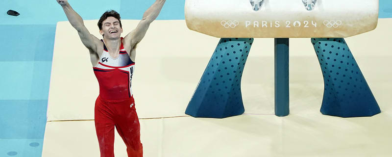 Stephen Nedoroscik sends message to fans after securing bronze medal in men’s pommel horse final