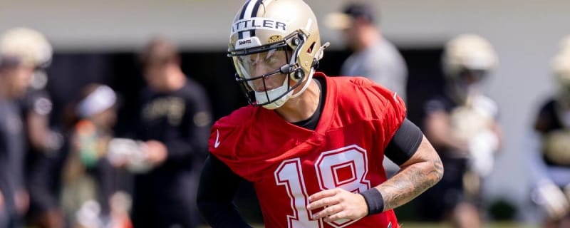 Spencer Rattler explains choosing jersey No. 18 with New Orleans Saints