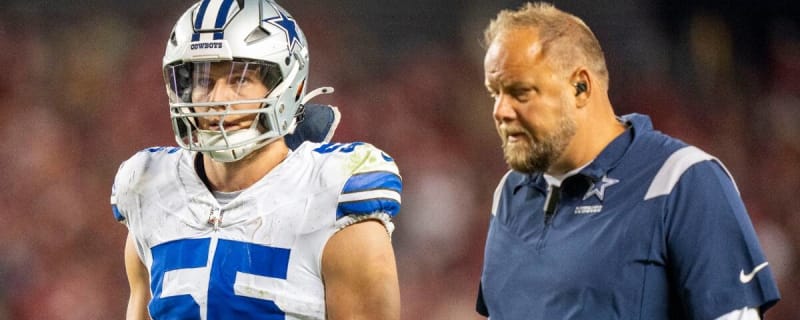 Stephen Jones provides update on injured Dallas Cowboys linebacker Leighton Vander Esch