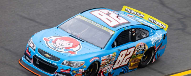 AJ Moyer misses checkered flag, wrecks Helio Castroneves after Daytona ARCA race