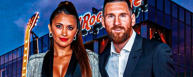 Lionel Messi and wife Antonela Roccuzzo goes out to Hard Rock Cafe with Luis Suarez