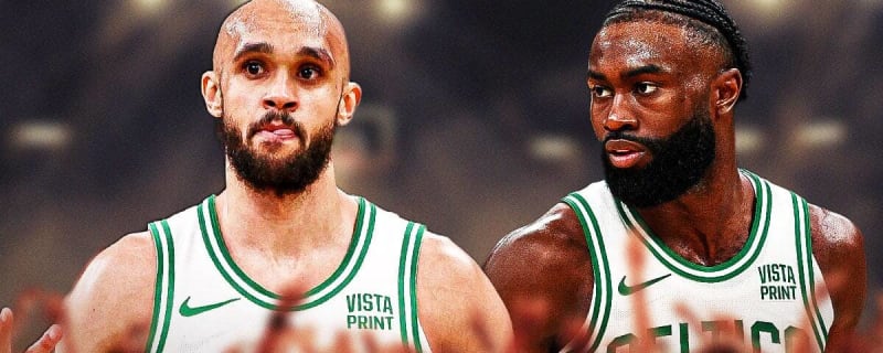 Celtics’ Jaylen Brown sends Derrick White message to fans after Game 1 masterpiece vs. Cavs