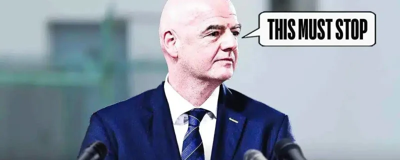 FIFA president reveals ultimate deadline to end racism