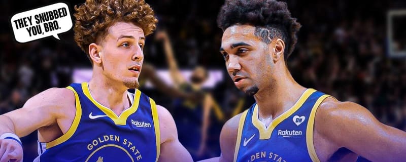 Warriors’ Brandin Podziemski reacts to Trayce Jackson-Davis all-rookie snub