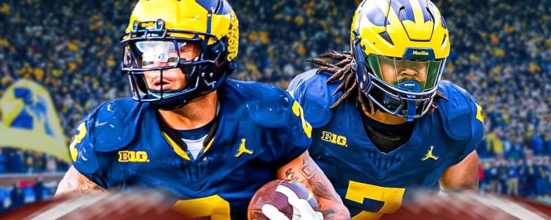 Michigan football’s Donovan Edwards reveals heartwarming message from Blake Corum after NCAA 25 cover reveal