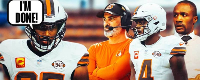 Domonique Foxworth only sees one way Browns’ Deshaun Watson gets benched