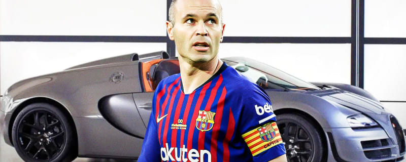 Check out Andres Iniesta’s insane $4.8 million car collection, with photos