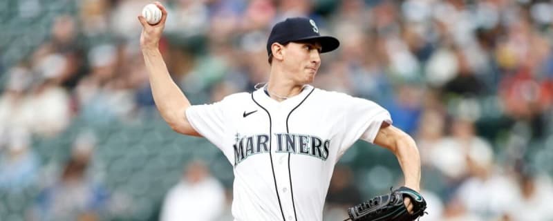 Mariners' George Kirby hit by baseball thrown from stands