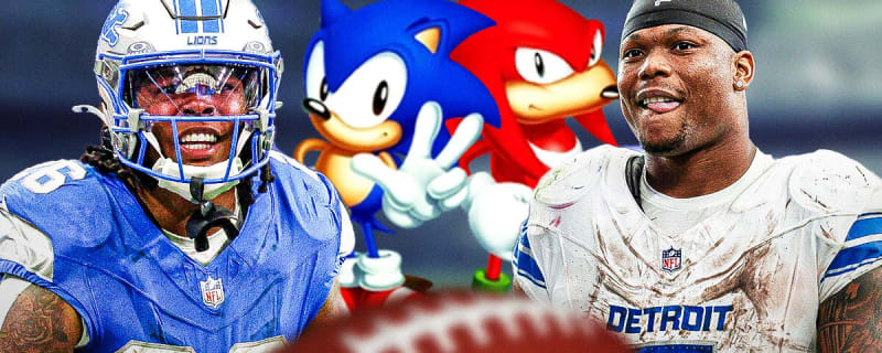 Lions’ David Montgomery, Jahmyr Gibbs make demand for Sonic-themed nickname