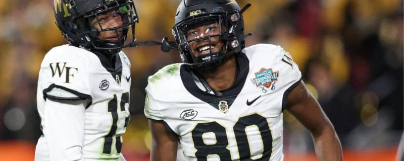 Notre Dame Is Set To Host Wake Forest Receiver Jahmal Banks