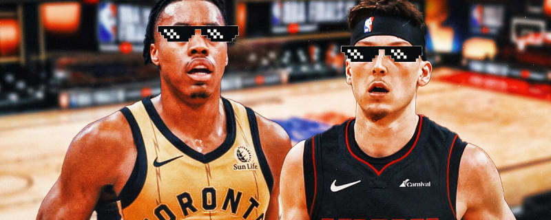 Scottie Barnes, Tyler Herro sporting bold new looks at NBA Media Day