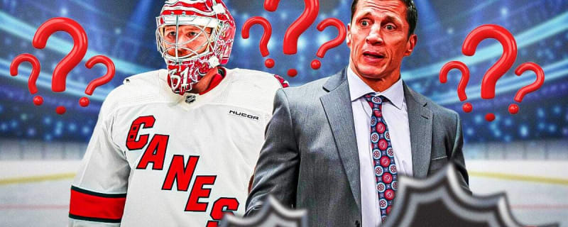 Hurricanes’ Rod Brind’Amour makes puzzling Frederik Andersen decision amid 0-2 hole vs Rangers