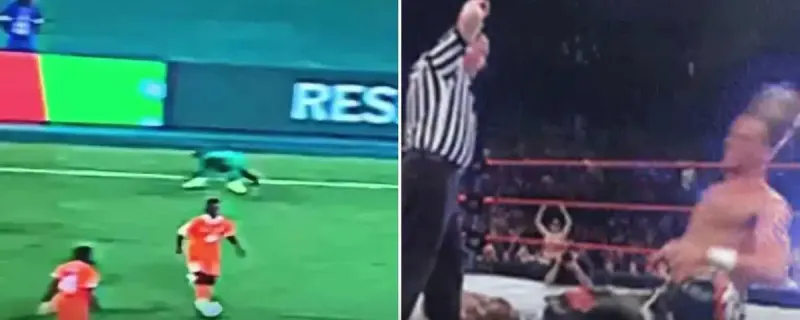Senegal player turns into Shawn Michaels during AFCON tie