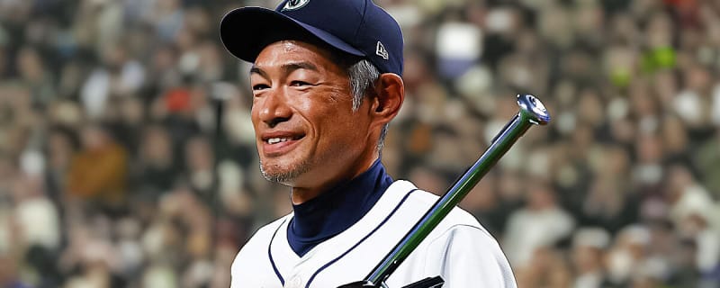 Ichiro Suzuki holds back tears after Mariners’ jersey retirement announcement