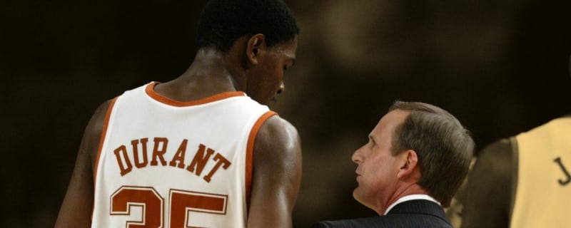 'I&#39;ve got the best player in the country' - Rick Barnes recalled his reaction after Kevin Durant committed to Texas
