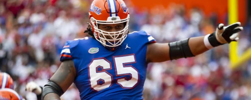 Gators Center Kingsley Eguakun Announces Entry Into 2024 NFL Draft
