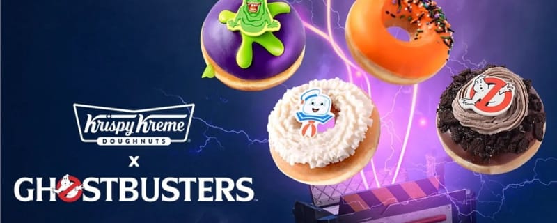 Krispy Kreme Celebrates Spooky Season with GHOSTBUSTERS Doughnuts
