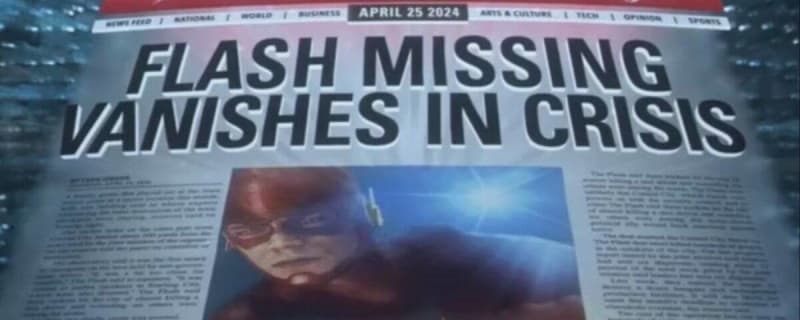 FLASH Star Grant Gustin Celebrates His Character’s Disappearance Date