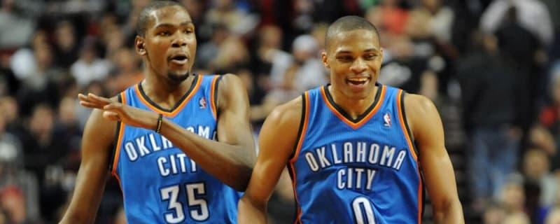 Kevin Durant, Russell Westbrook Headline Thunder&#39;s Selections on All-Time NBA Greats List