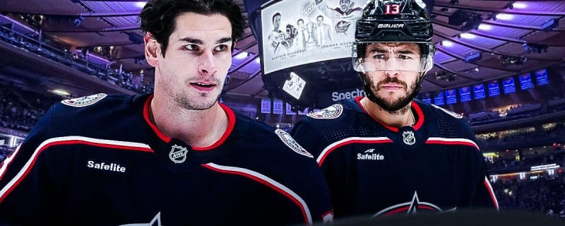 Blue Jackets’ Sean Monahan’s emotional reaction to goal on Johnny Gaudreau tribute night