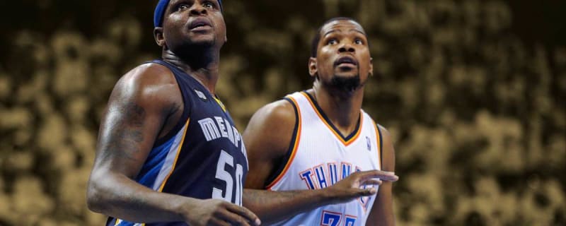 Zach Randolph recalls facing a young Oklahoma City Thunder team: 'We came in like we was going to fu** them over'