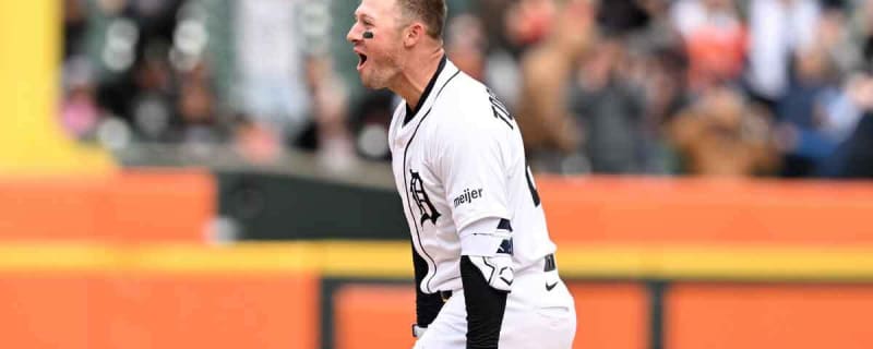 Tigers slugger Spencer Torkelson’s instant reaction after Wild Card win vs. Guardians