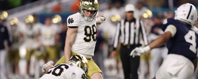 Notre Dame football’s Mitch Jeter sheds light on game-winning kick in Orange Bowl