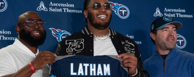 Two things JC Latham said that would make Mike Vrabel jealous as former Titans head coach