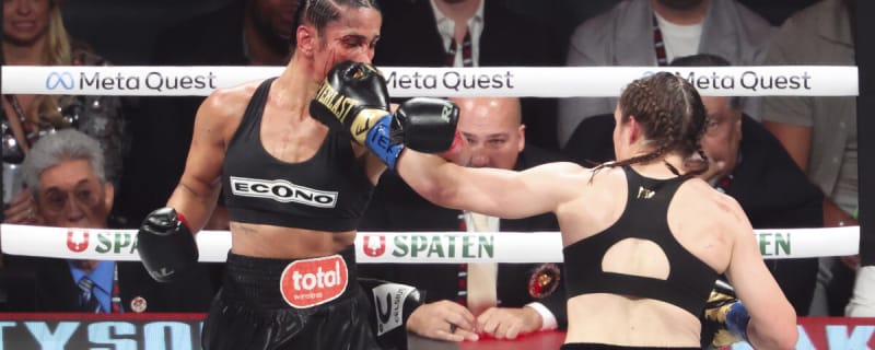 Cameras Catch Amanda Serrano&#39;s Facial Reaction After Seeing Disturbing Eye Cut