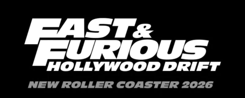 New Universal Studios FAST & FURIOUS Roller Coaster Is Called ‘Hollywood Drift’