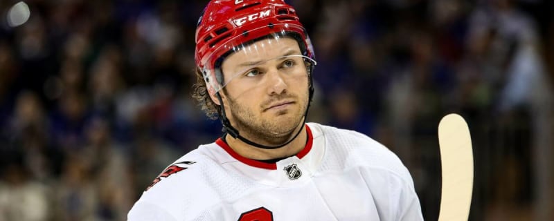 Carolina Hurricanes sign forward Brendan Lemieux to a one-year contract extension