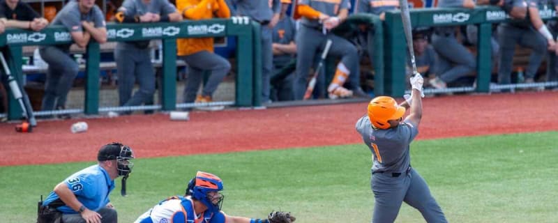 Tennessee Vols show in one inning why they are so dangerous in series clincher over Florida Gators