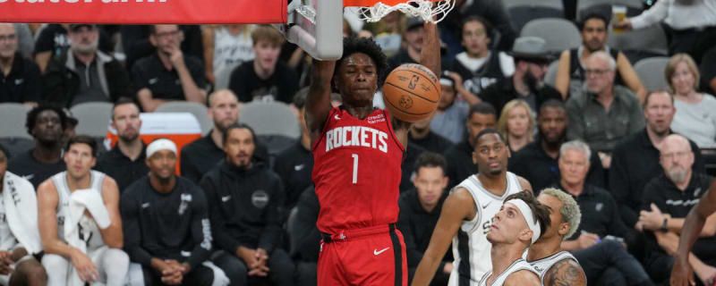 What jersey number Rockets rookies Amen Thompson, Cam Whitmore got