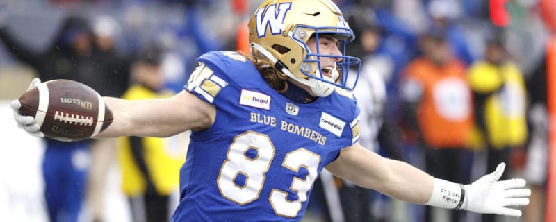 Winnipeg Blue Bombers Bring Back CFL All-Star Receiver Dalton Schoen