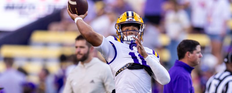 LSU QB Found Unresponsive Following On-Campus Car Accident
