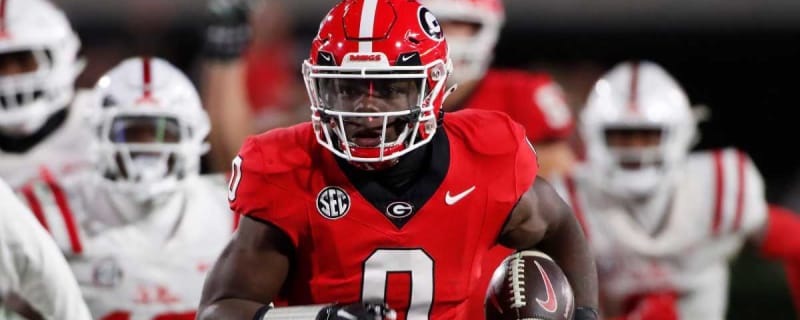 Georgia RB Roderick Robinson dealing with injury ahead of Clemson game