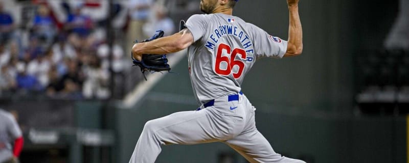 Cubs Activate RHP Julian Merryweather from 60-Day IL