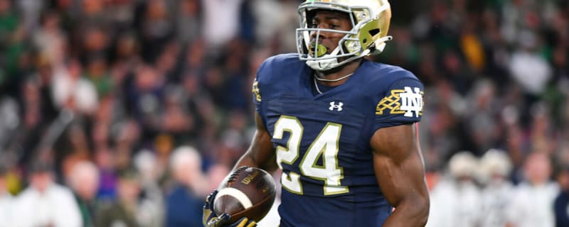 Notre Dame speedster gets the season kicks off with electric run against Texas A&M