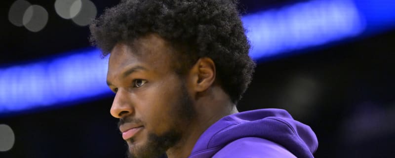 Bronny James Receives 2-Word Message From Lakers Teammate on Monday