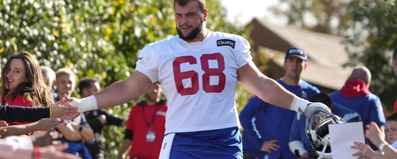 Giants 2024 UFA Primer: OL Ben Bredeson