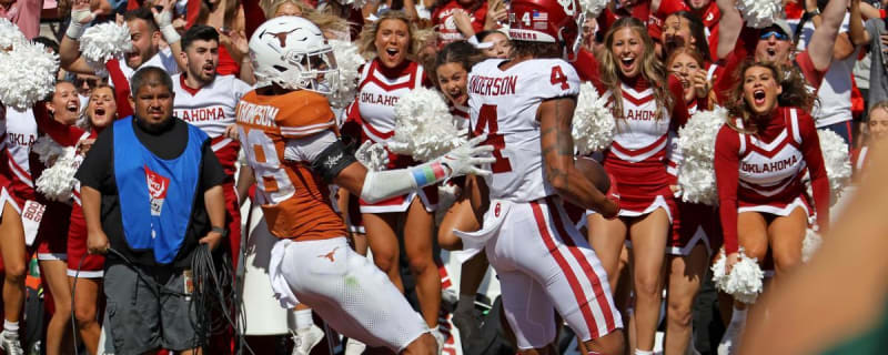 Texas LB David Gbenda has moved on from last year’s heartbreaking Oklahoma finish and now leads Longhorns