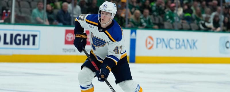 St. Louis Blues’ Torey Krug and Jake Neighbours out tonight vs. Carolina