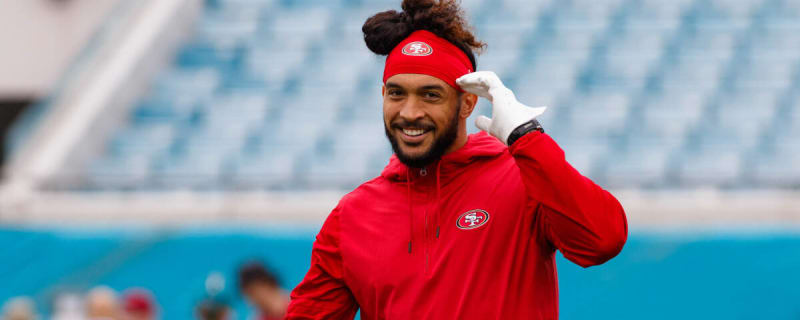 San Francisco 49ers&#39; All-Pro safety Talanoa Hufanga makes his return to the practice field