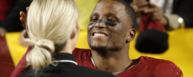 Commanders Star's Romantic Move on Sunday Captures Attention